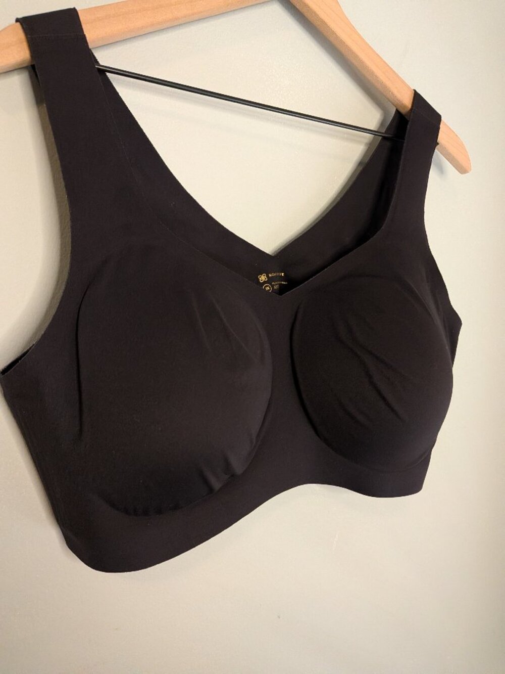 Honeylove Pullover Bra Wireless Smoothing Black Size 1x 40 c/d